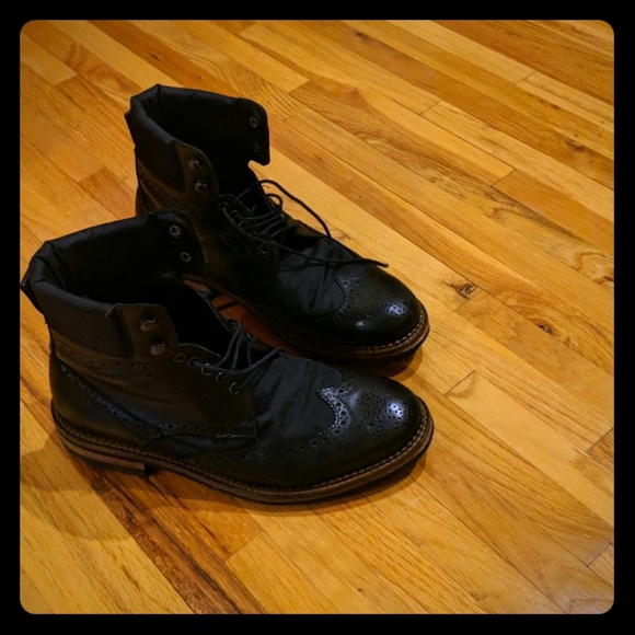 MONTE ROSSO WINGTIP BOOTS - Picture 1 of 2